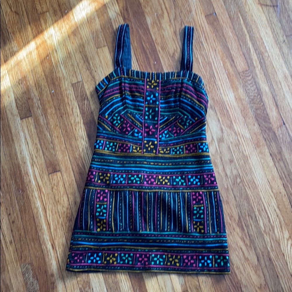 Free People square neckline mini